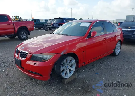 2006 BMW 330I из США, поврежденный, VIN WBAVB33506KS36618
